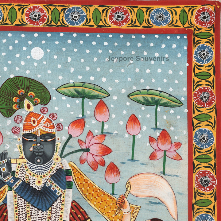 Handcrafted Pichwai Shrinathji Painting
