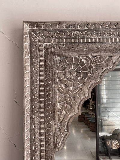 Hand carved Long standing Vanity wooden Mirror frame