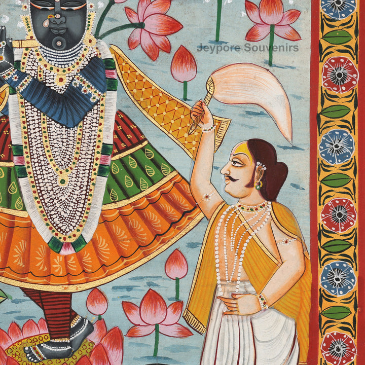 Handcrafted Pichwai Shrinathji Painting