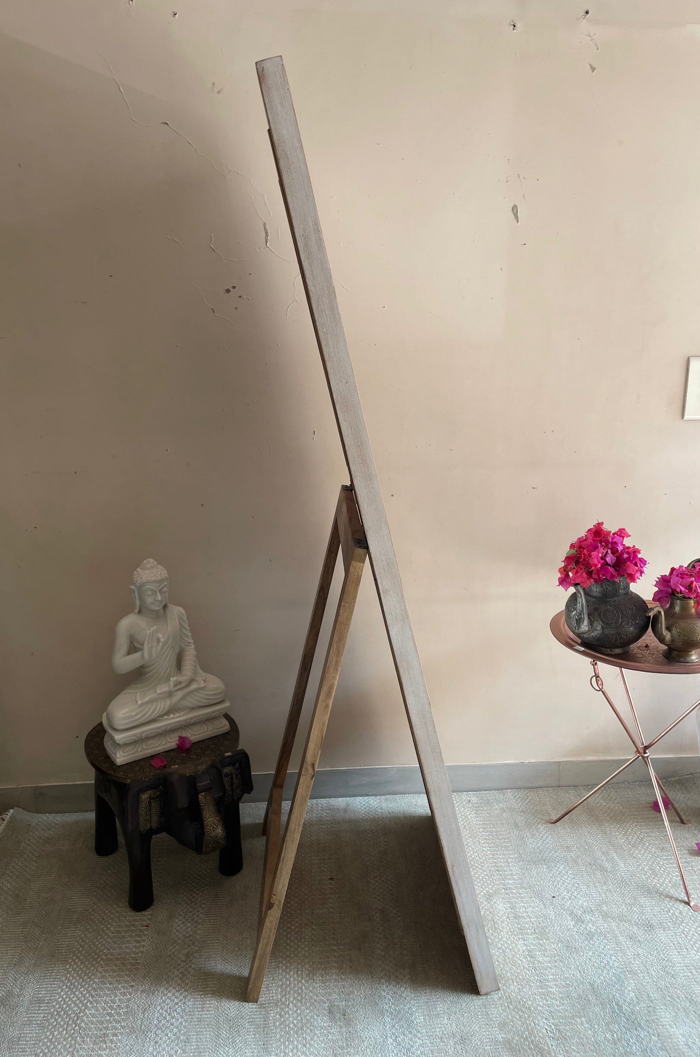 Hand carved Long standing Vanity wooden Mirror frame