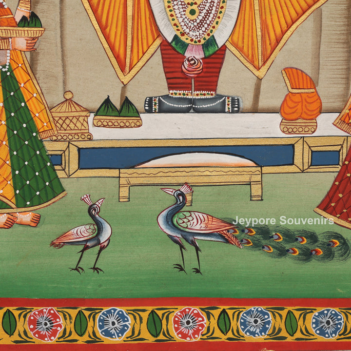 Handcrafted Pichwai Style Shrinathji Painting