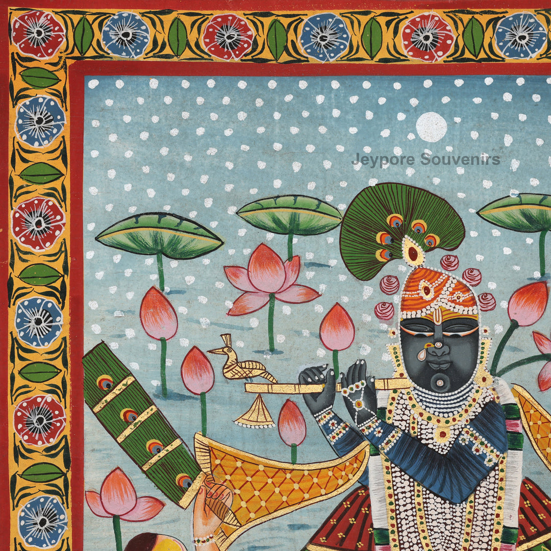 Handcrafted Pichwai Shrinathji Painting