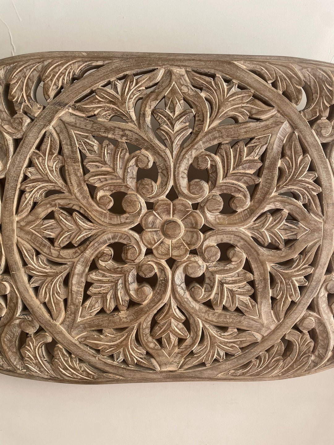 Hand carved Wooden Wall Hanging panel