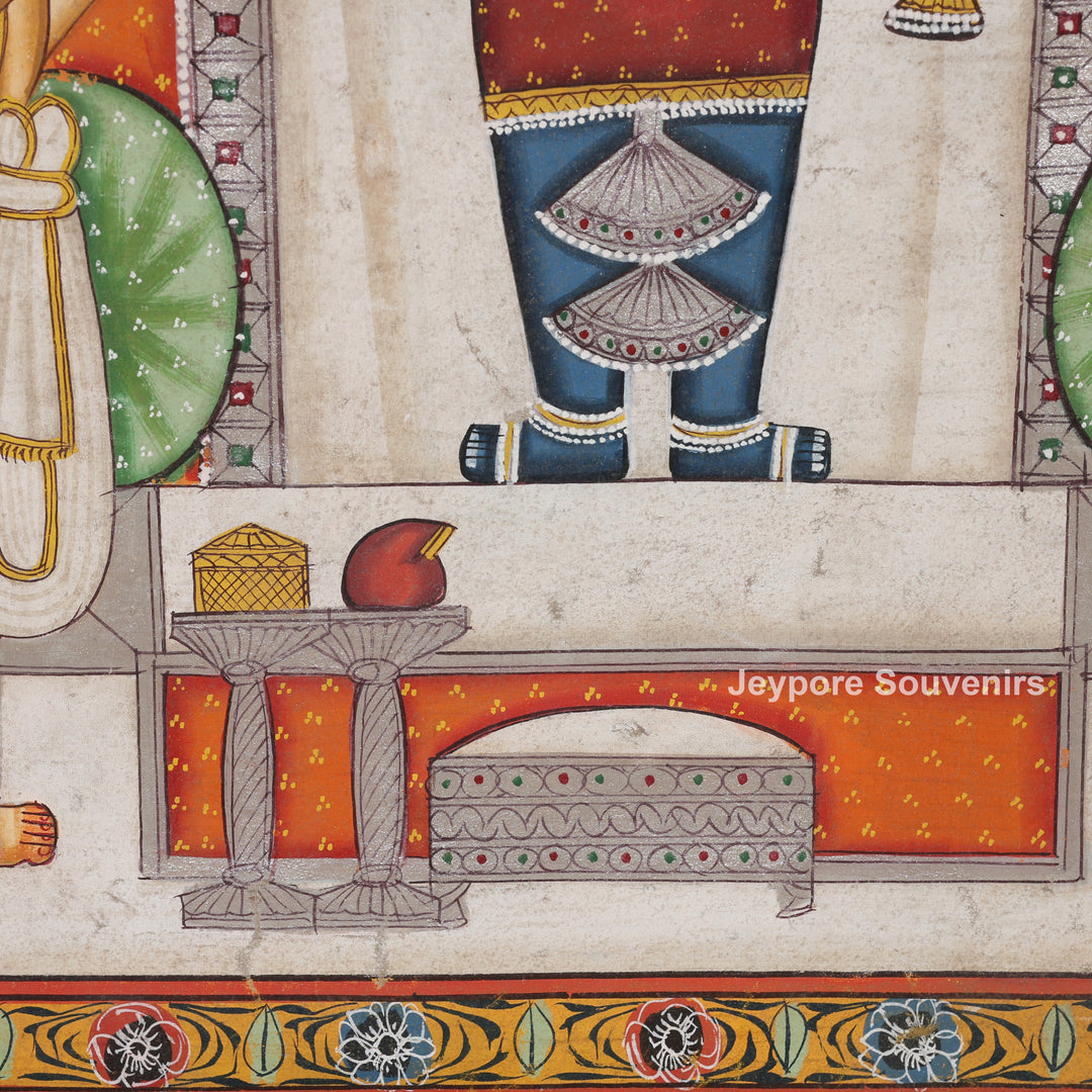 Handcrafted Pichwai Shrinathji Painting – Traditional Nathdwara Art