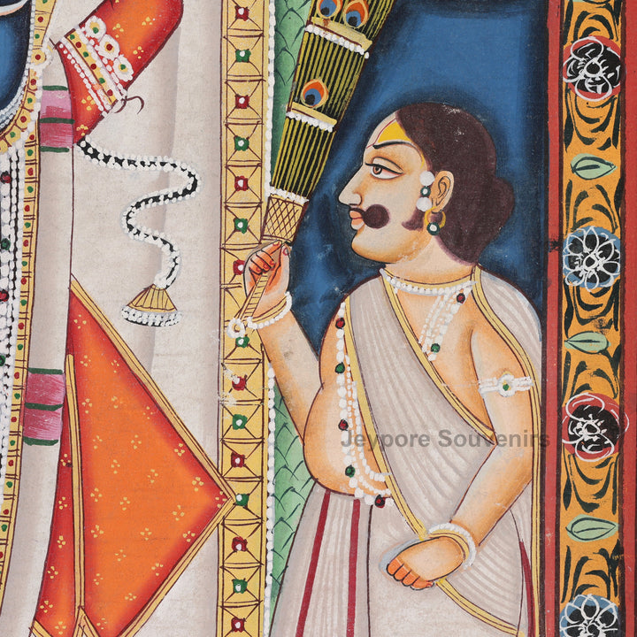 Handcrafted Pichwai Style Shrinathji Painting