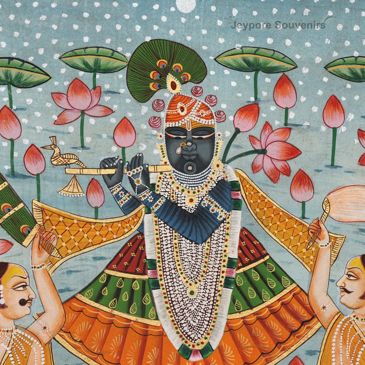 Handcrafted Pichwai Shrinathji Painting