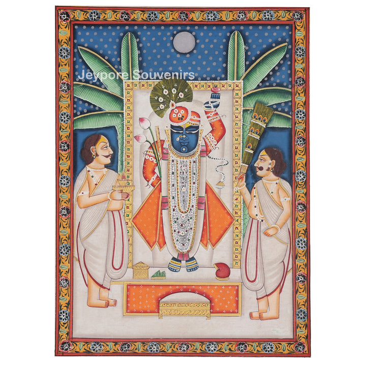 Handcrafted Pichwai Style Shrinathji Painting