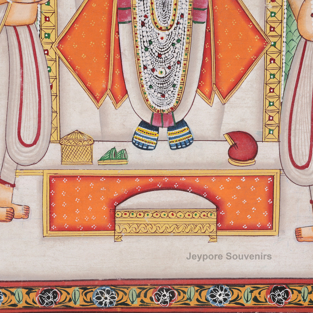 Handcrafted Pichwai Style Shrinathji Painting