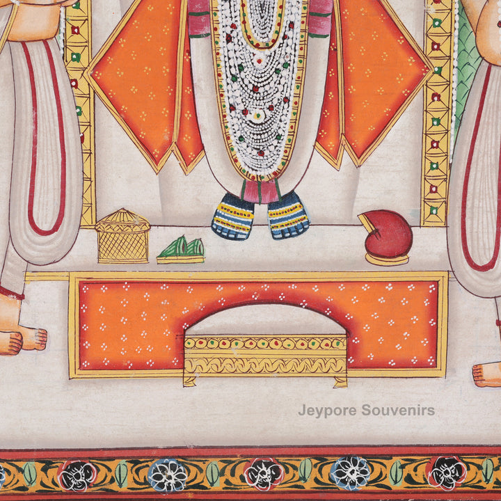 Handcrafted Pichwai Style Shrinathji Painting