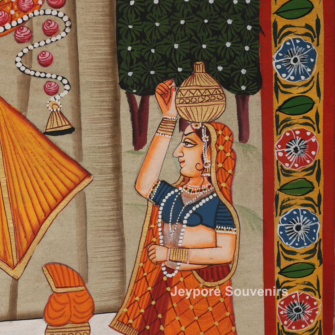 Handcrafted Pichwai Style Shrinathji Painting
