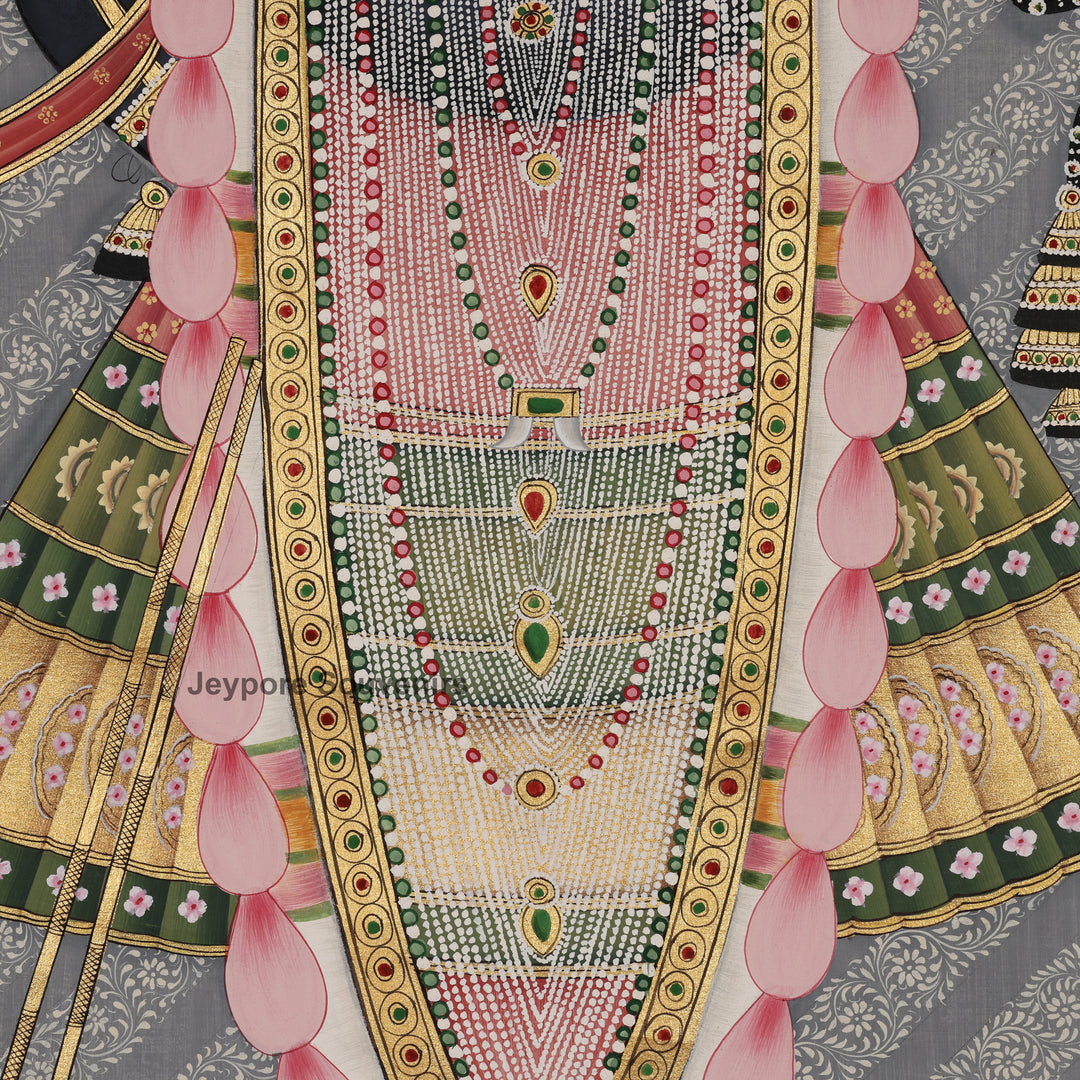Shrinathji Sacred Cow - Pichwai Painting