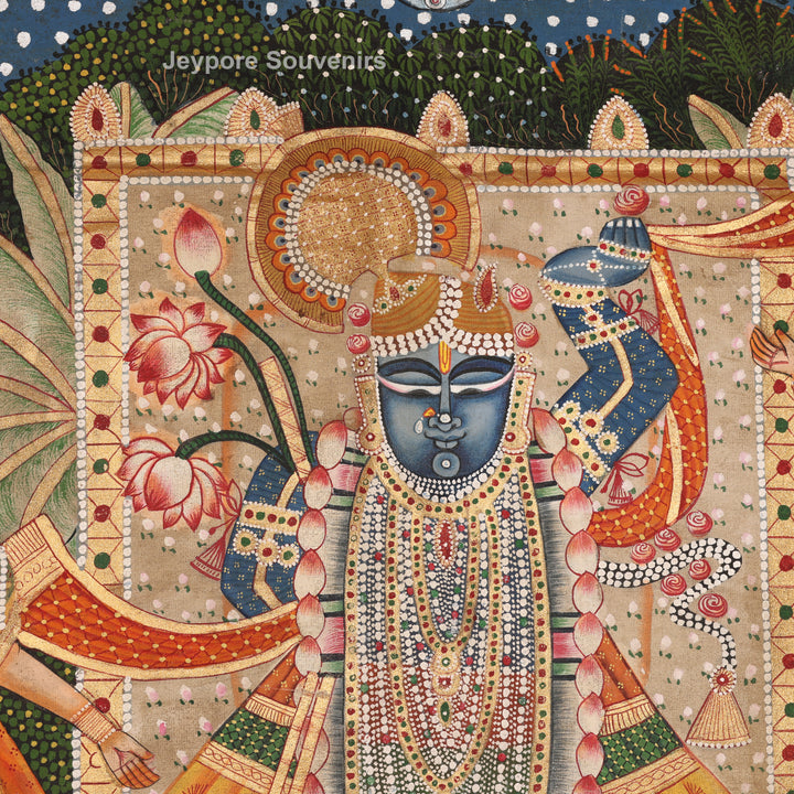 Shrinathji Raas Leela - Pichwai Painting