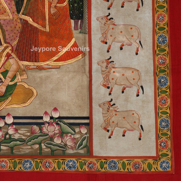 Shrinathji Raas Leela - Pichwai Painting