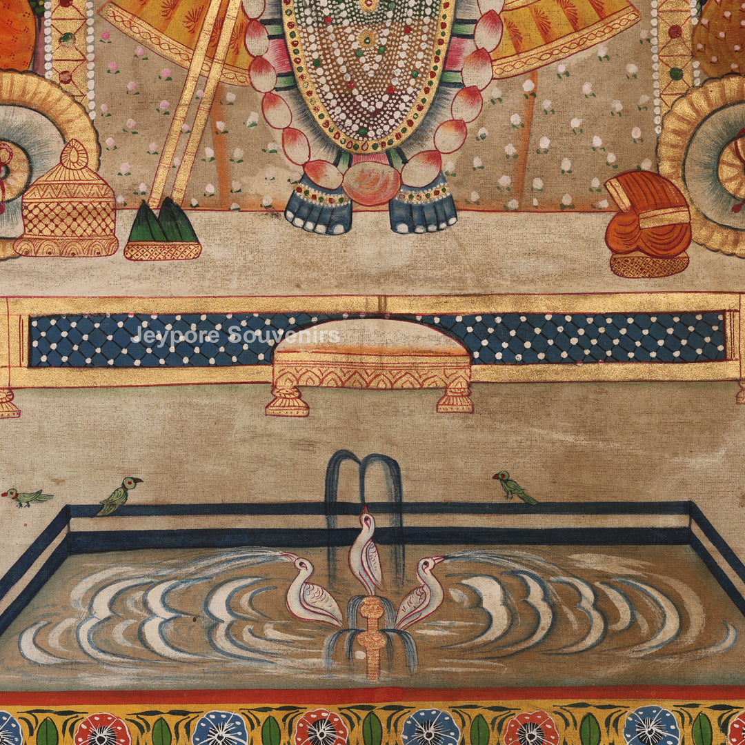 Shrinathji Raas Leela - Pichwai Painting