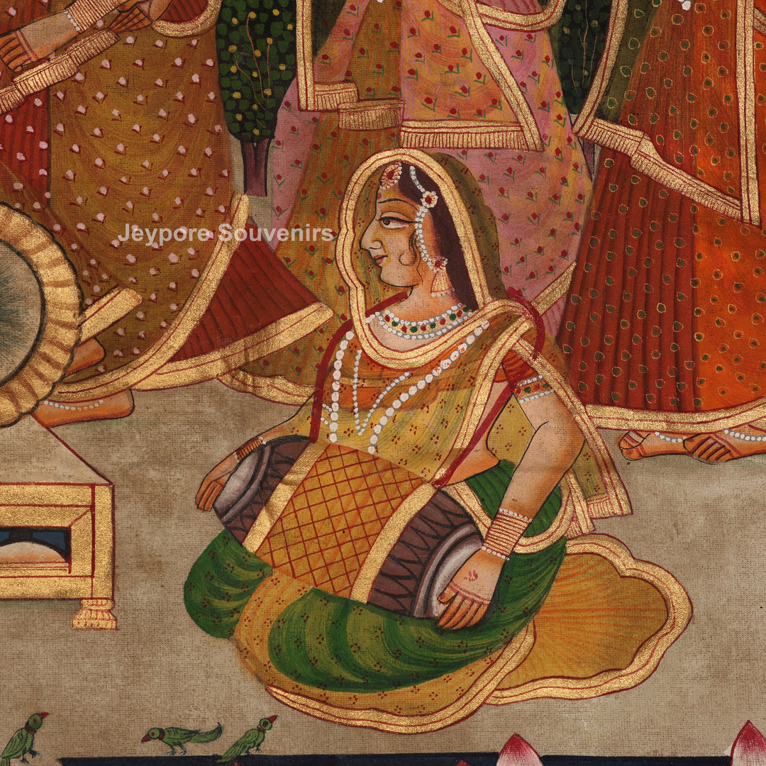 Shrinathji Raas Leela - Pichwai Painting