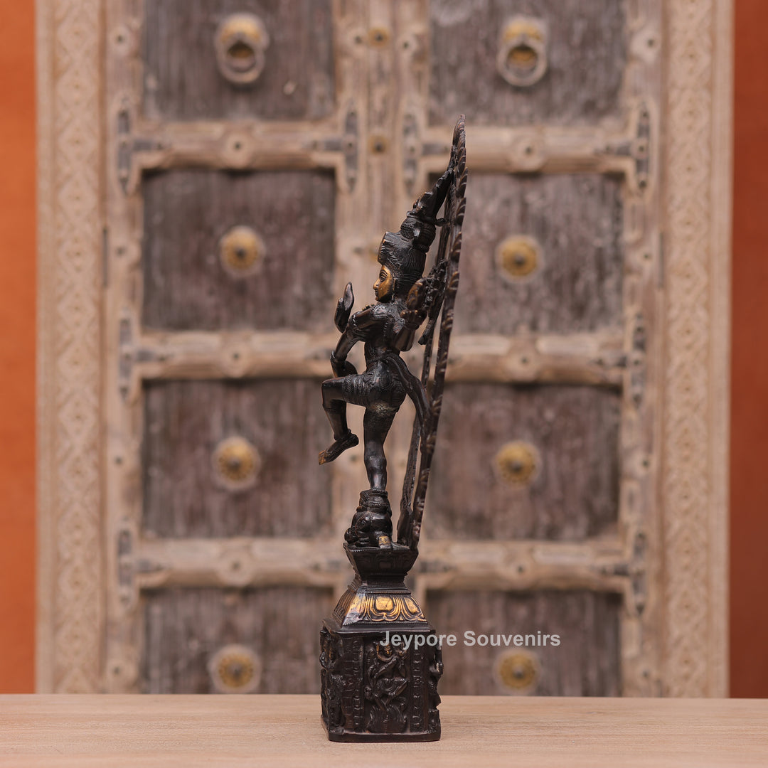 Handcrafted Brass Nataraja Statue – Dancing Shiva Sculpture