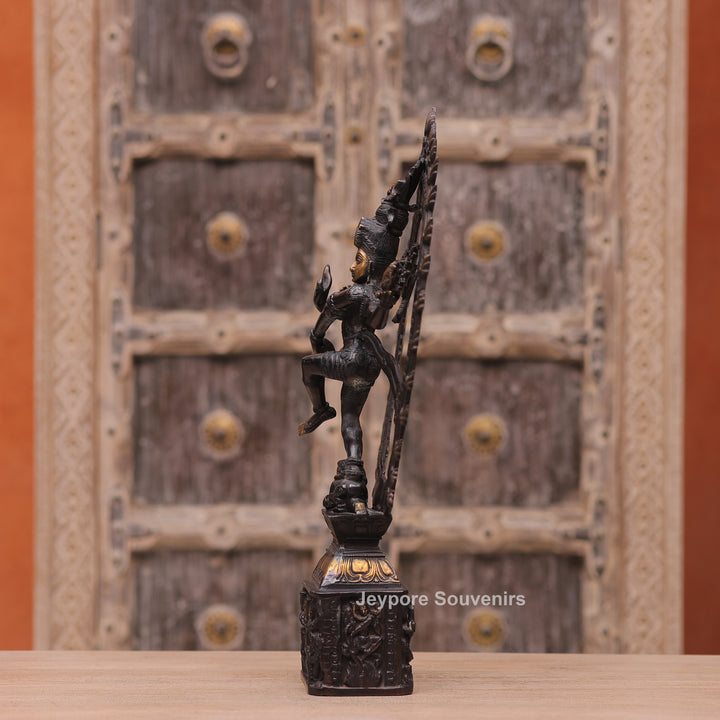 Handcrafted Brass Nataraja Statue – Dancing Shiva Sculpture