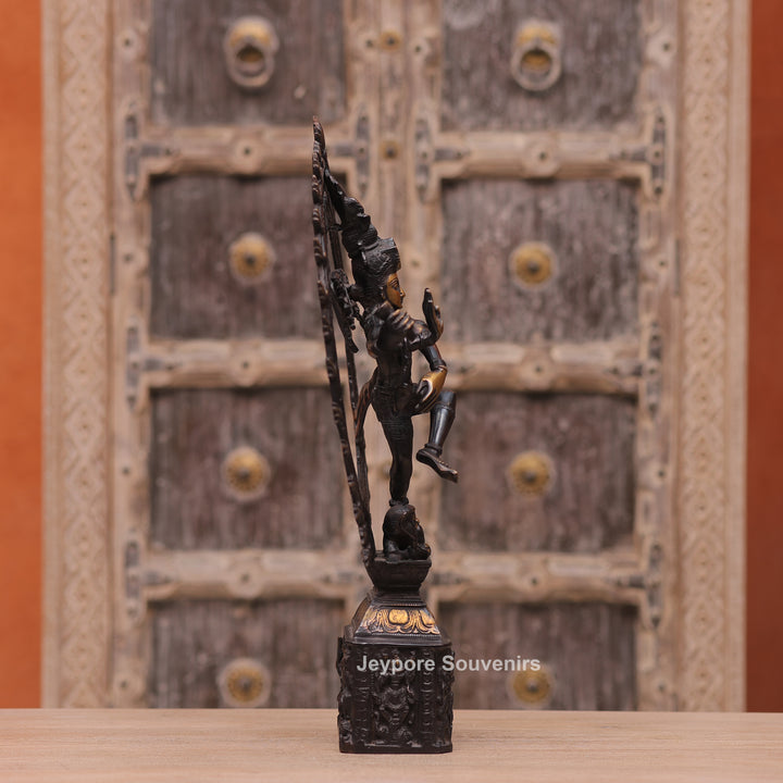 Handcrafted Brass Nataraja Statue – Dancing Shiva Sculpture