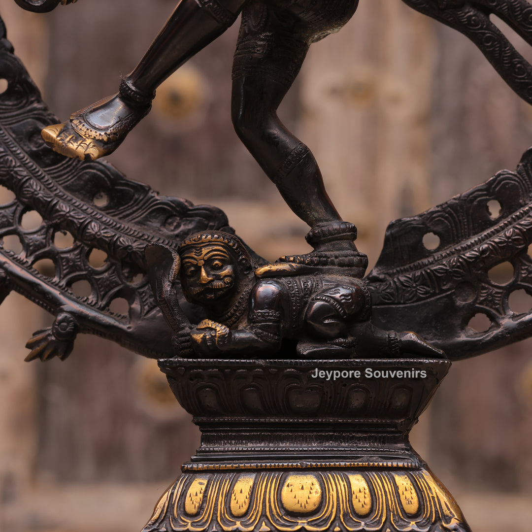 Handcrafted Brass Nataraja Statue – Dancing Shiva Sculpture