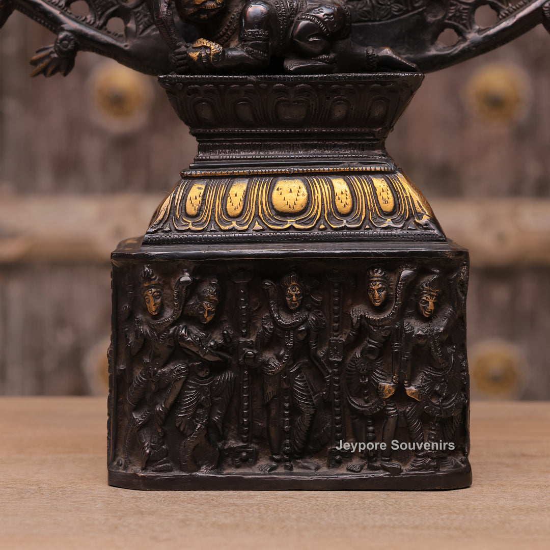 Handcrafted Brass Nataraja Statue – Dancing Shiva Sculpture