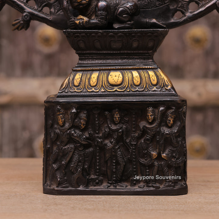 Handcrafted Brass Nataraja Statue – Dancing Shiva Sculpture