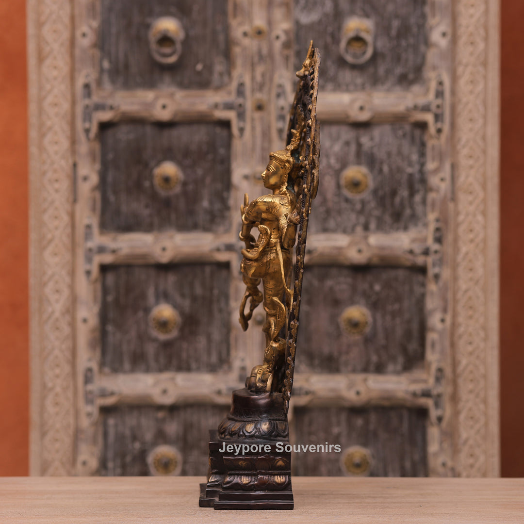 Handcrafted Brass Nataraja Statue – Dancing Shiva Sculpture