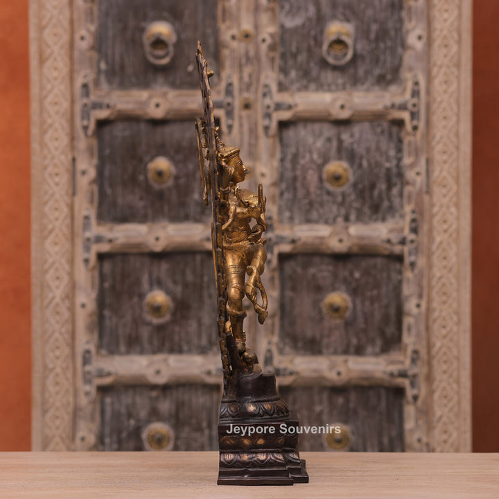 Handcrafted Brass Nataraja Statue – Dancing Shiva Sculpture
