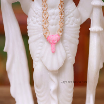 12" Pure White Marble Lord Rama, Lakshman, Sita And Hanuman Statue Pair