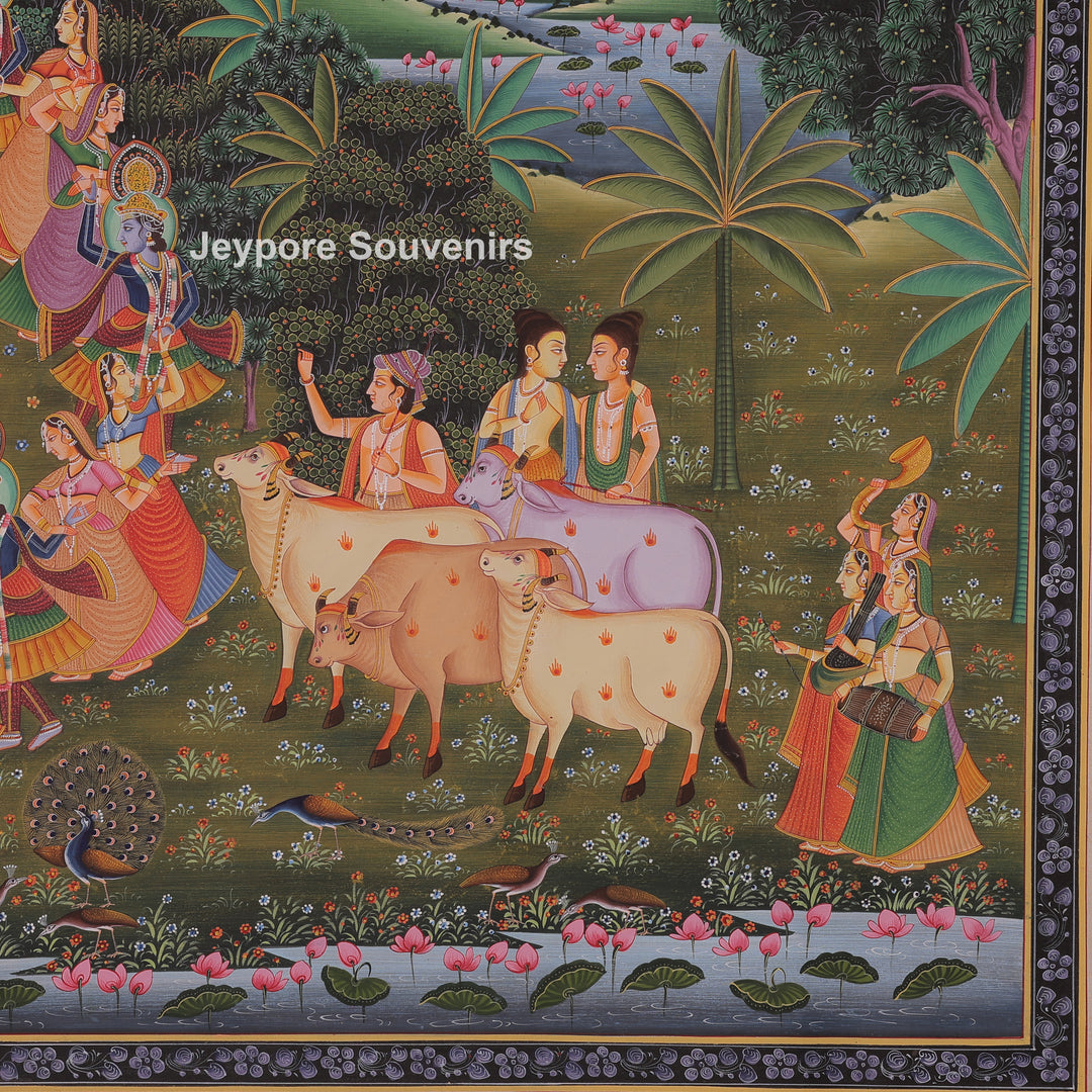 Radha &amp; Krishna Enjoying Dance With Gopi&