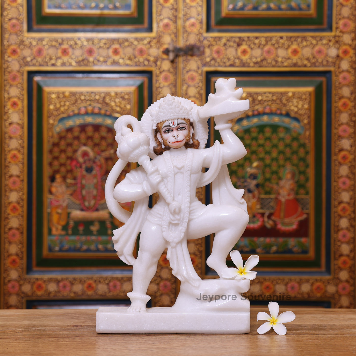 Lord Hanuman Marble Statue