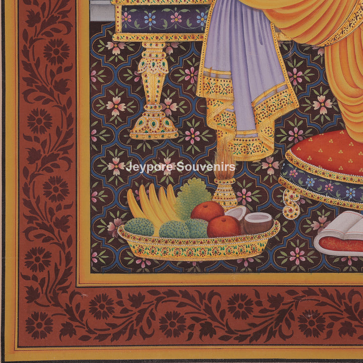 Lord Ganesha Giving Blessings - Painting