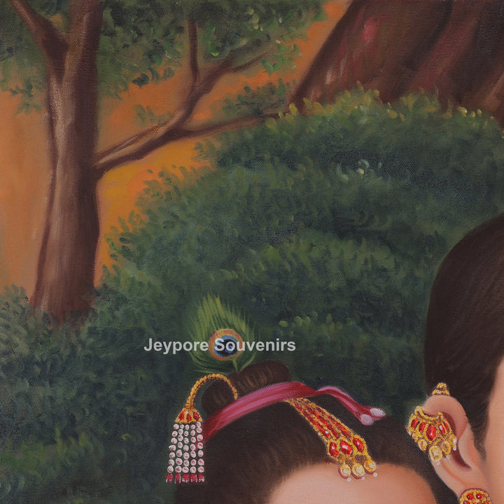 Yashoda with Baby Krishna – A Historical Painting