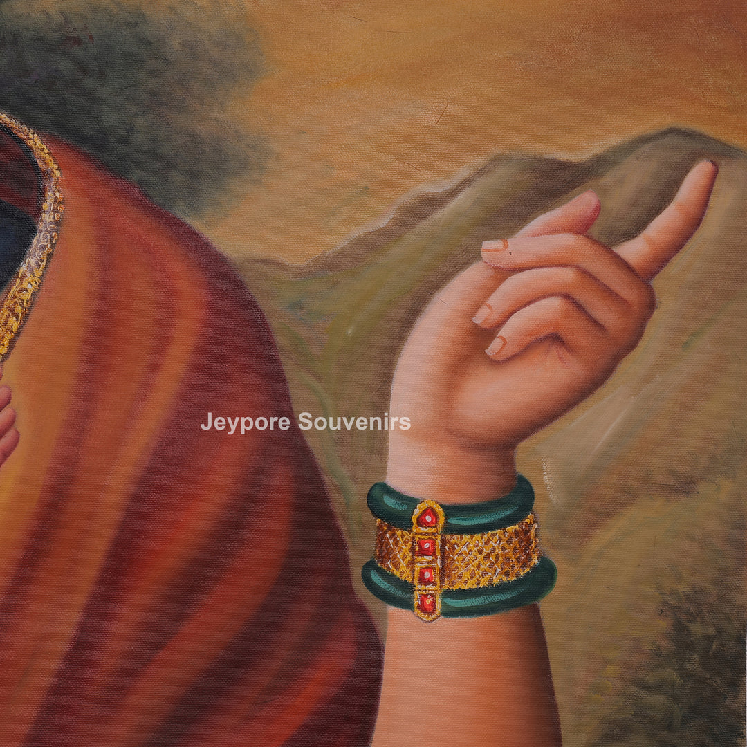 Yashoda with Baby Krishna – A Historical Painting