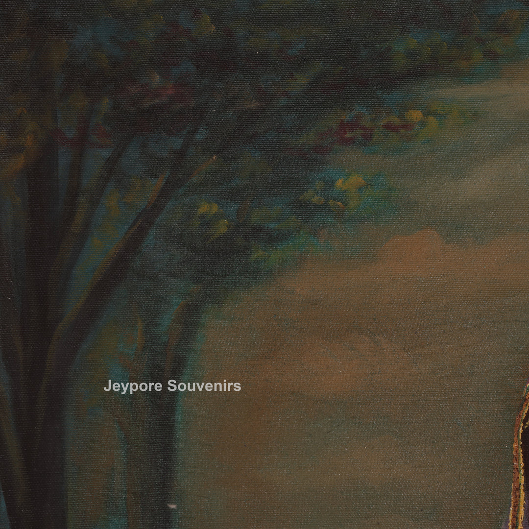 Rajasthani Women Surrounded By Peacock - Painting