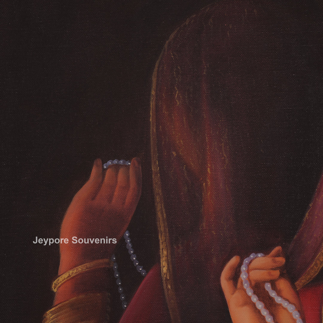 Women Dressed In Beautiful Traditional Clothes - Painting