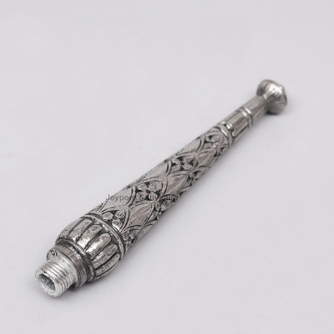Handcrafted Antique Silver Polished Rosewater Sprinkler
