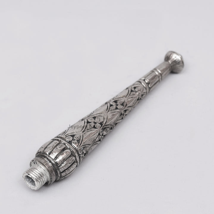 Handcrafted Antique Silver Polished Rosewater Sprinkler