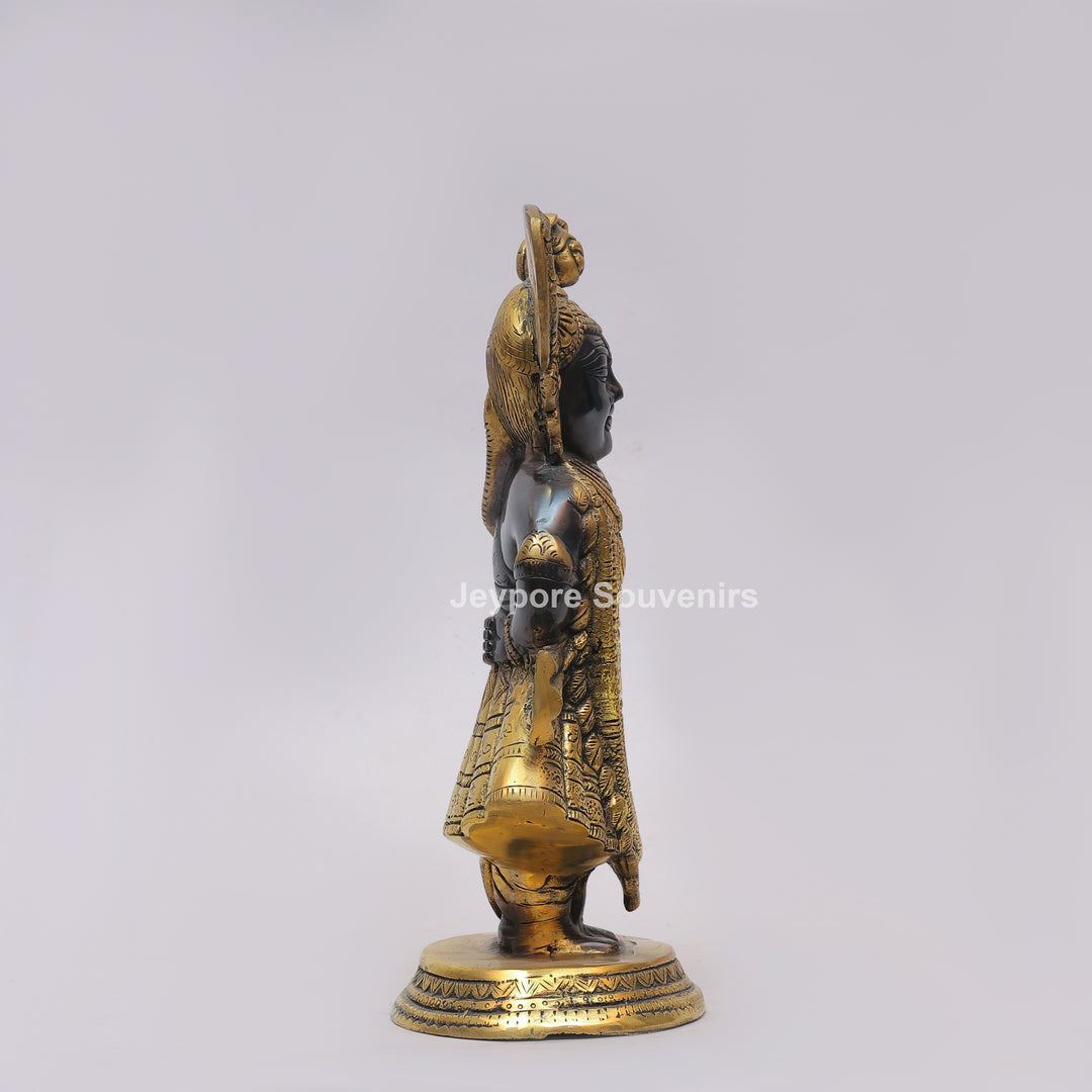 Handcrafted Brass Shrinathji Statue