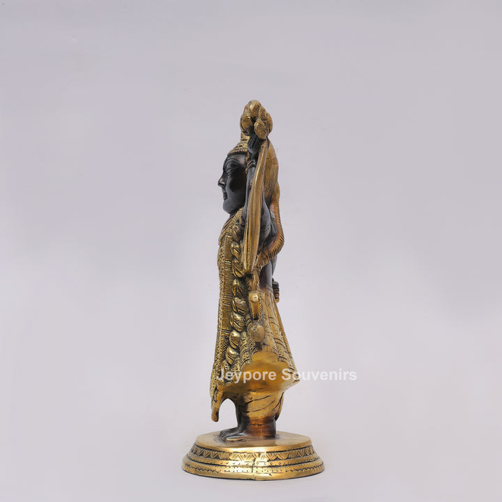 Handcrafted Brass Shrinathji Statue