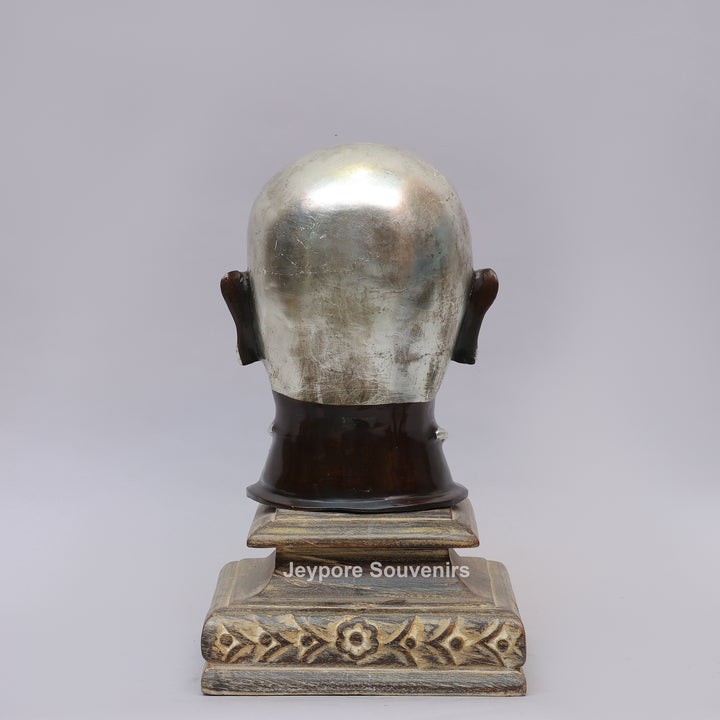 Handcrafted Brass Lord Shiva Mukhalingam Face Sculpture