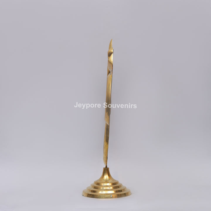 Brass Om Symbol Decorative Idol – Spiritual Home Décor