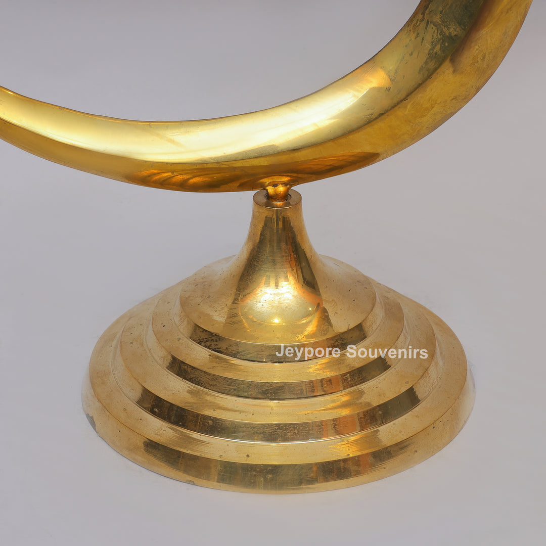 Brass Om Symbol Decorative Idol – Spiritual Home Décor