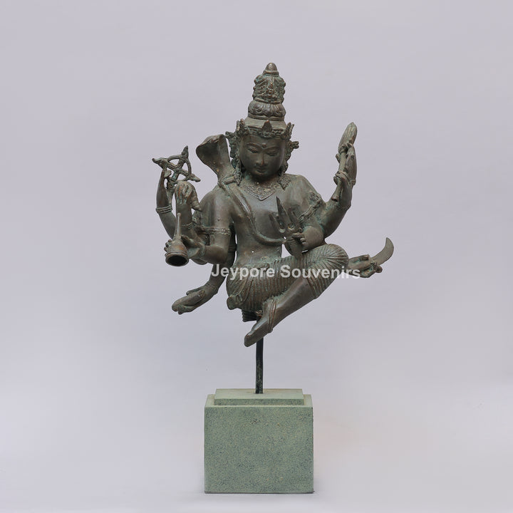 Handcrafted Dancing Brass Shiva Sculpture