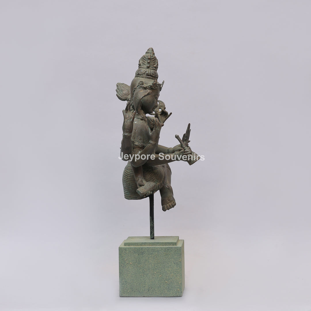 Handcrafted Dancing Brass Shiva Sculpture
