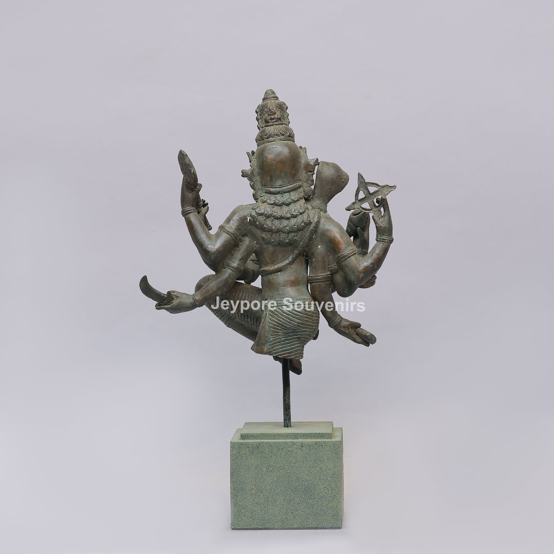 Handcrafted Dancing Brass Shiva Sculpture