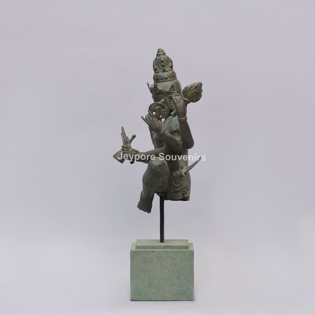 Handcrafted Dancing Brass Shiva Sculpture