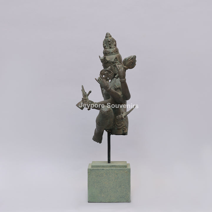 Handcrafted Dancing Brass Shiva Sculpture