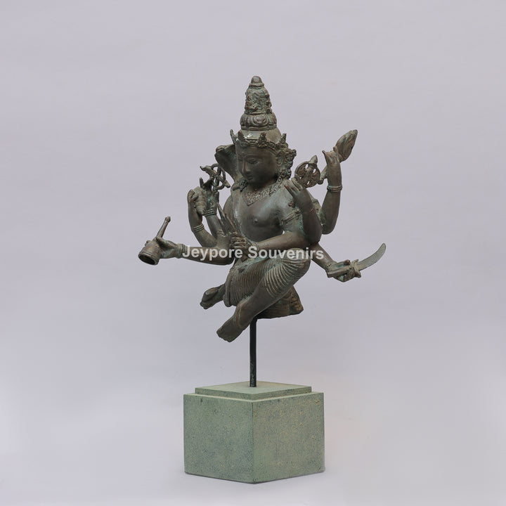 Handcrafted Dancing Brass Shiva Sculpture