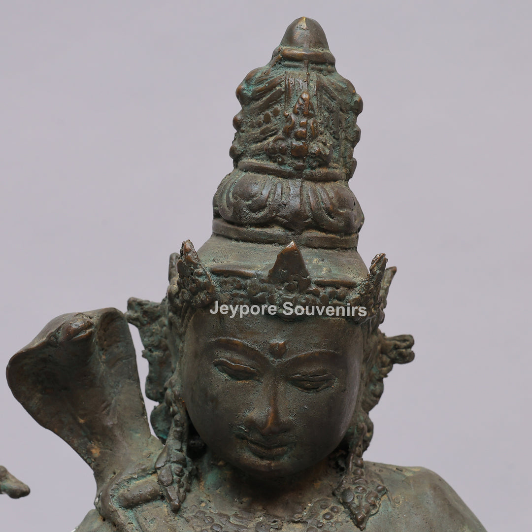 Handcrafted Dancing Brass Shiva Sculpture