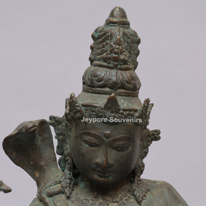 Handcrafted Dancing Brass Shiva Sculpture
